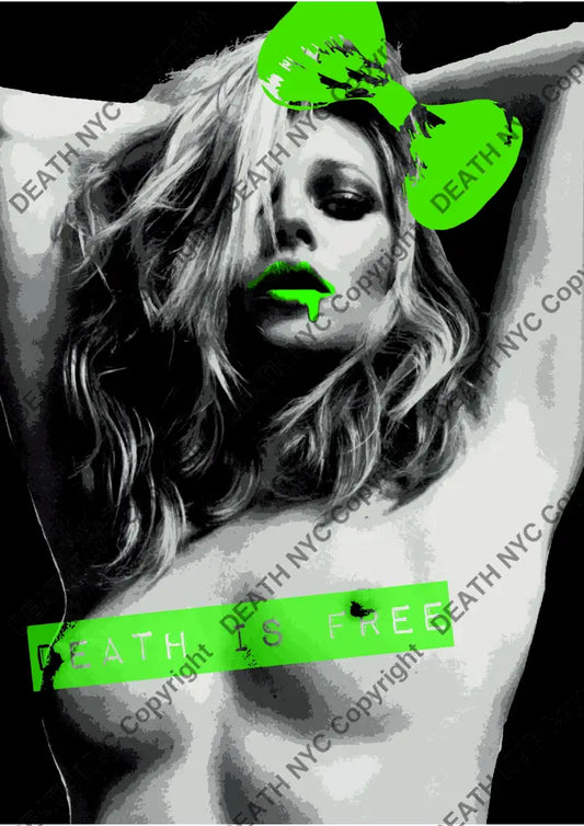 Auction ’kate m drip death g ’ art print 45x32cm (Edition of 100) - Art Print