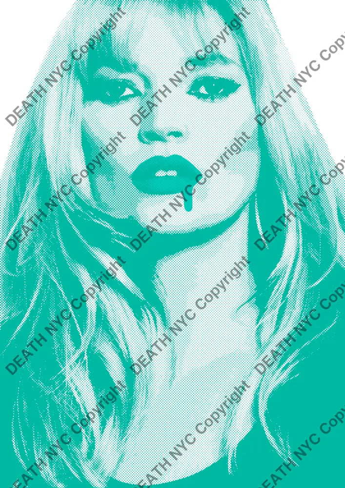 Auction ’kate m lips tiff ’ art print 45x32cm (Edition of 100) - Art Print