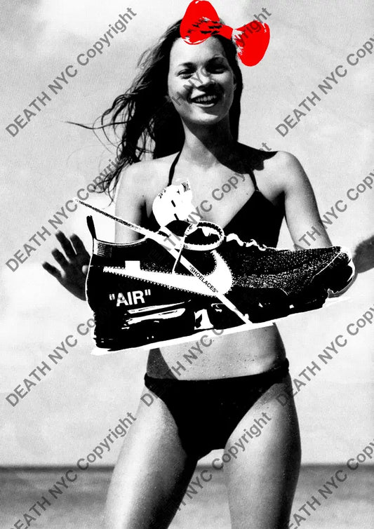 Auction ’kate moss air 2. ’ art print 45x32cm (Edition of 100) - Art Print