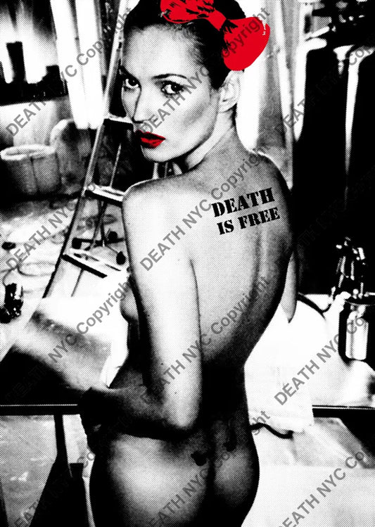 Auction ’kate_moss_dif’ art print 45x32cm (Edition of 100) - Art Print