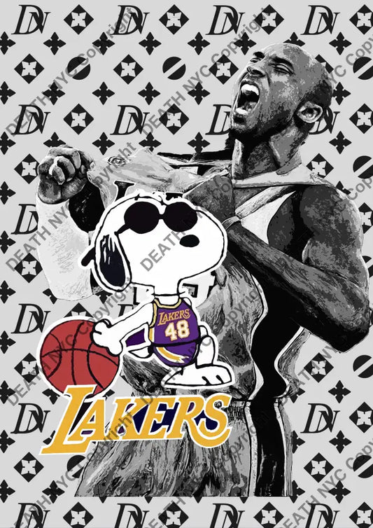 Auction ’kob lakers 2’’ art print 45x32cm (Edition of 100) Art Print
