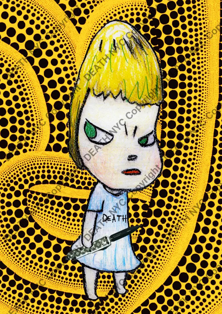 Auction ’Ku N knife’ 45x32cm (Edition of 100) Art Print