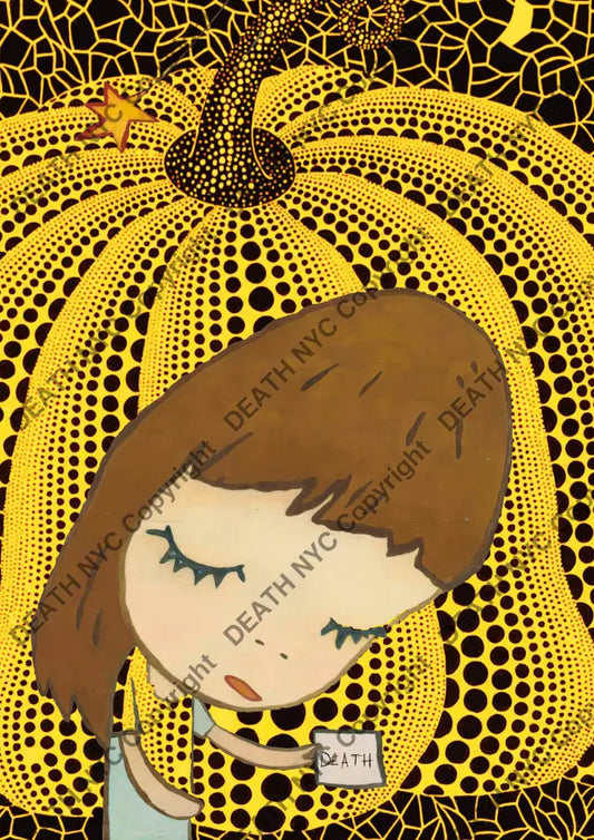 Auction ’KUSAMA SLEEP N 1 ’ 45x32cm (Edition of 100) Art Print
