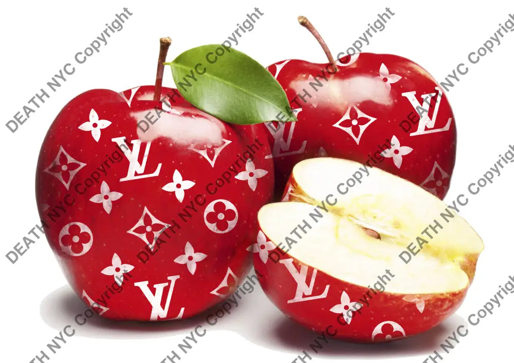 Auction ’L apple’ art print 45x32cm (Edition of 100) Art Print