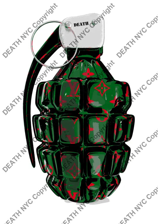 Auction ’L bomb ’ art print 45x32cm (Edition of 100) Art Print