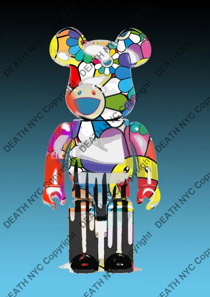Auction ’L19 bear’ art print 45x32cm (Edition of 100) Art Print
