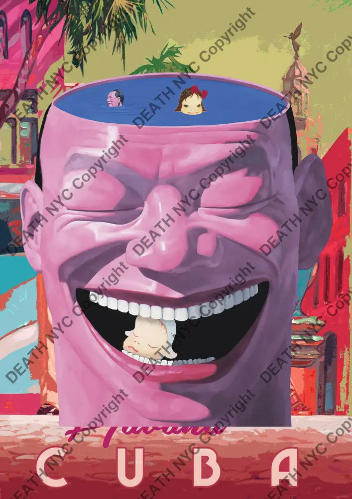 Auction ’L200 ha ha’ art print 45x32cm (Edition of 100) Art Print