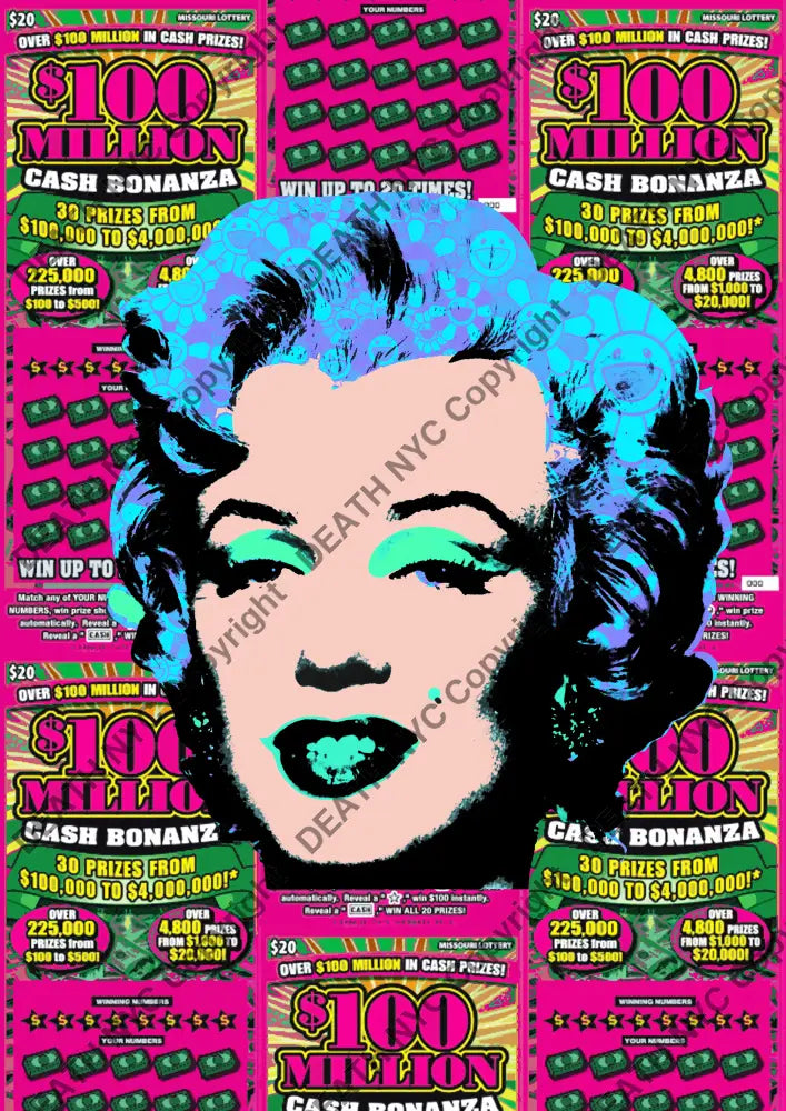 Auction ’lottery monr 1’’ art print 45x32cm (Edition of 100) Art Print