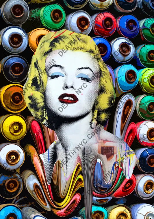 Auction ’M1216 monr. ’ art print 45x32cm (Edition of 100) - Art Print