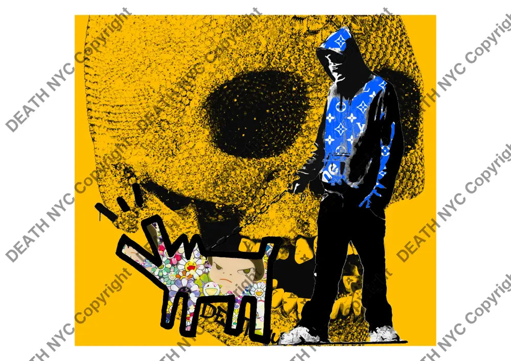 Auction ’M1338 bank. ’ art print 45x32cm (Edition of 100) - Art Print