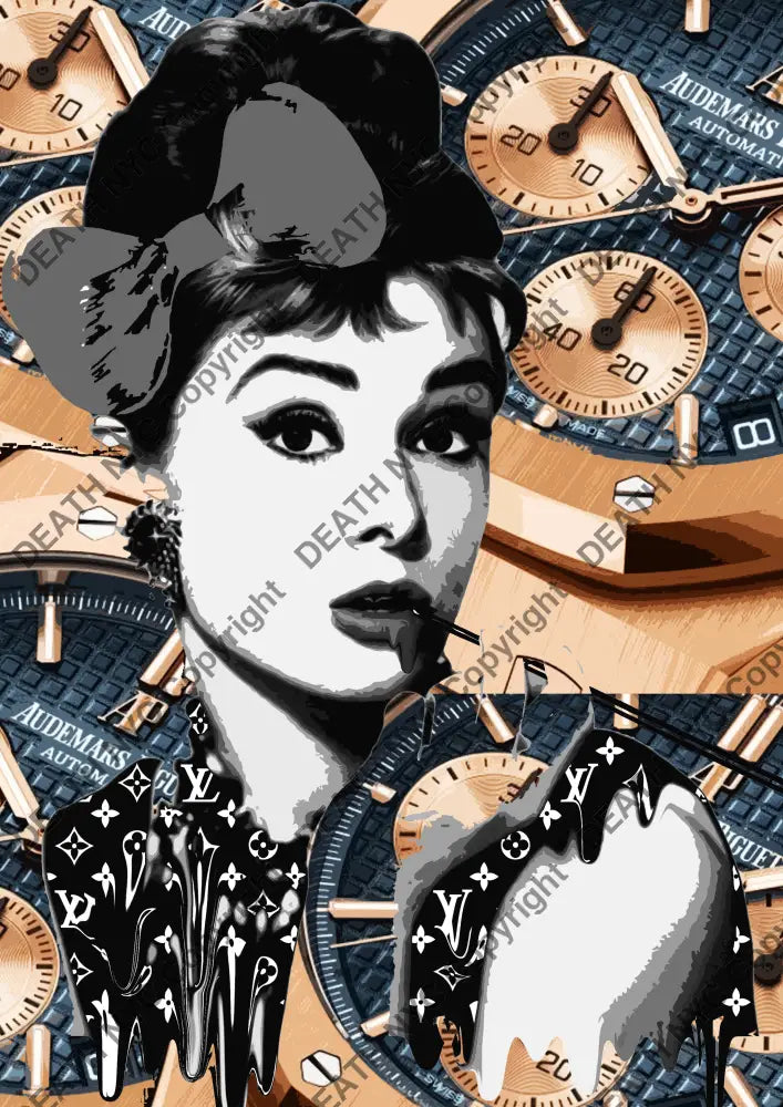 Auction ’M1419 Audrey’ art print 45x32cm (Edition of 100) Art Print