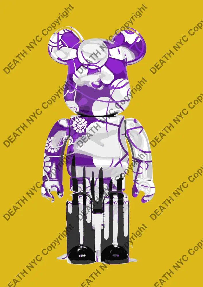 Auction ’M146 bear’ art print 45x32cm (Edition of 100) Art Print