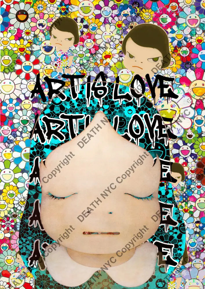 Auction ’M2665 cute’ art print 45x32cm (Edition of 100) Art Print