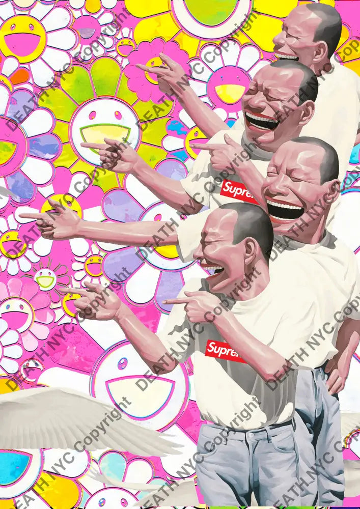 Auction ’M290 ha ha’ art print 45x32cm (Edition of 100) Art Print