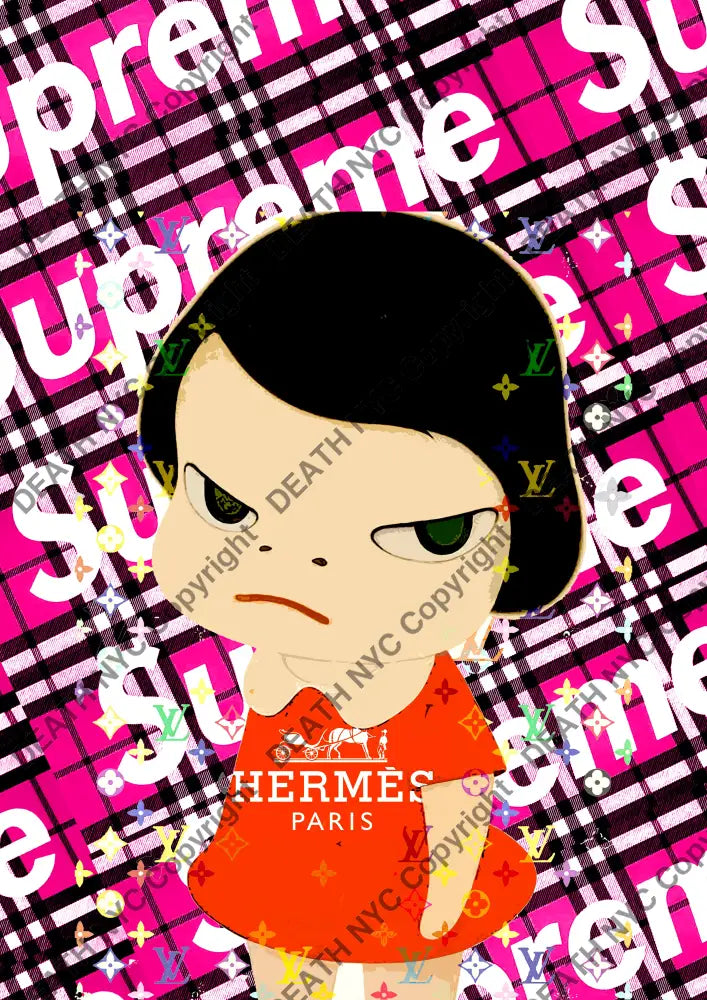 Auction ’M2921 girl’ 45x32cm (Edition of 100) Art Print