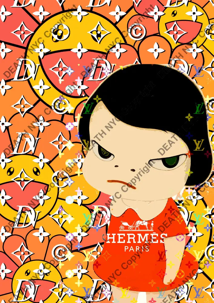 Auction ’M3207 cute’ art print 45x32cm (Edition of 100) Art Print