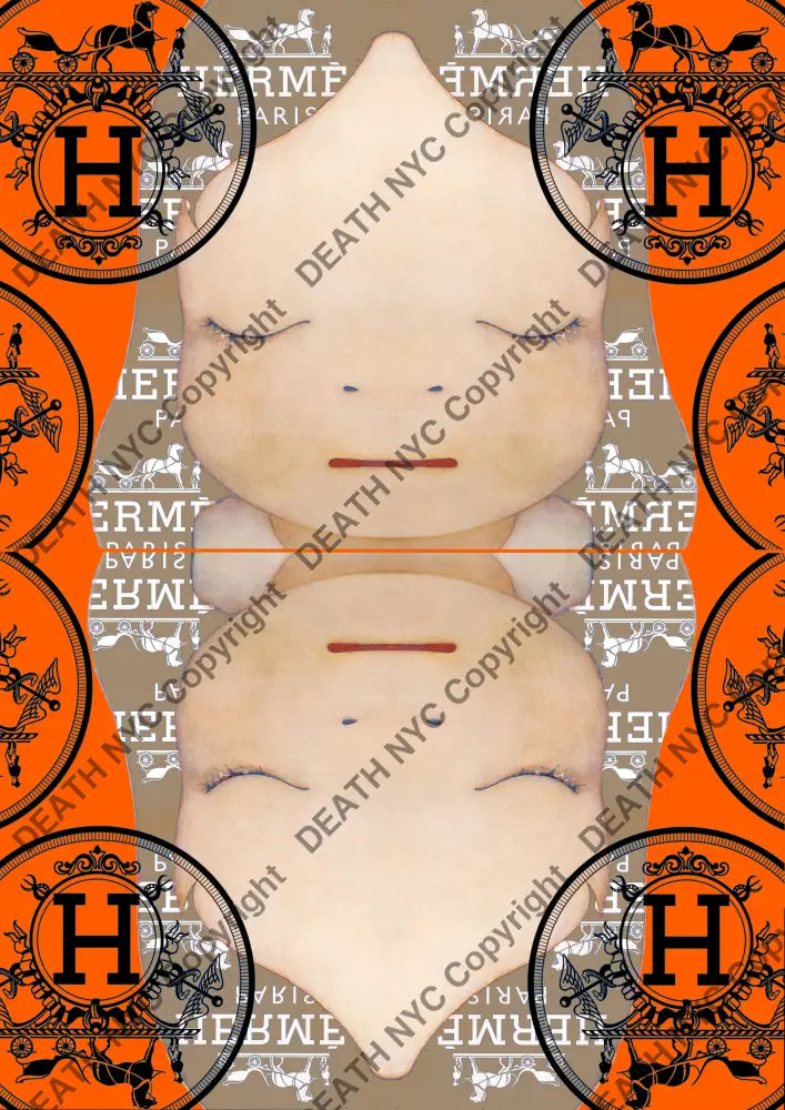 Auction ’M3709 girl’ art print 45x32cm (Edition of 100) Art Print