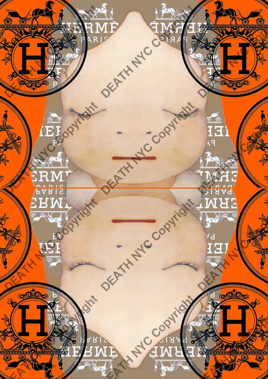 Auction ’M3709 girl’ art print 45x32cm (Edition of 100) Art Print