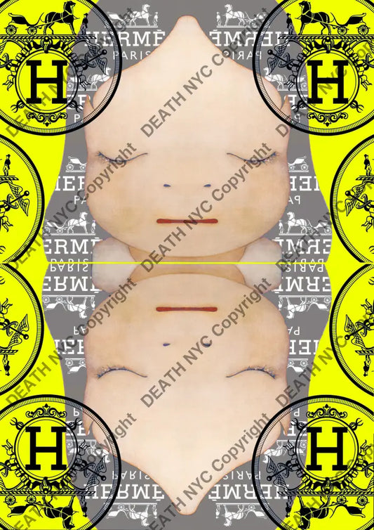 Auction ’M3711 girl’ art print 45x32cm (Edition of 100) Art Print