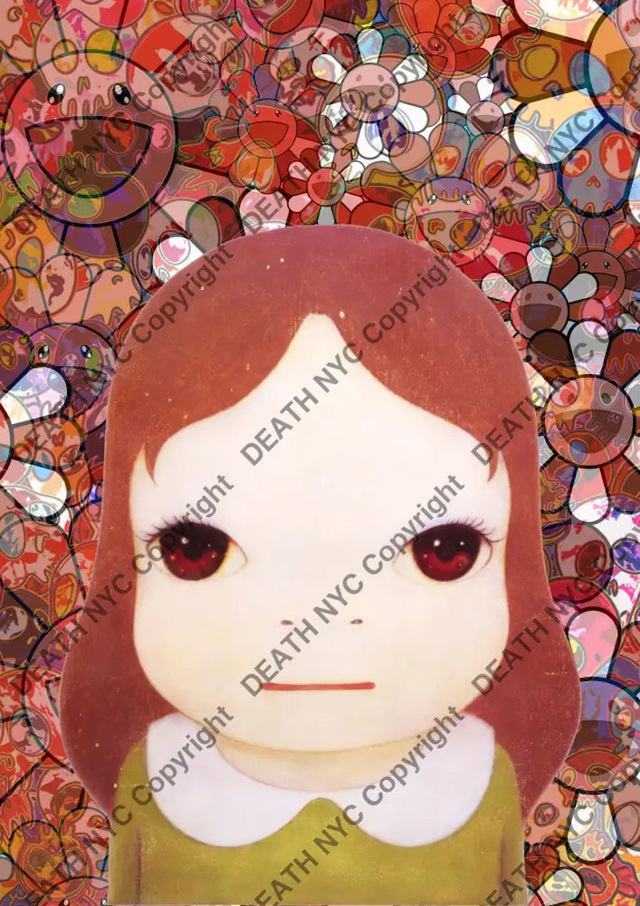 Auction ’M381 girl’ art print 45x32cm (Edition of 100) Art Print