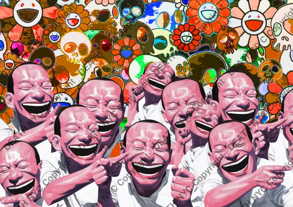 Auction ’M3996 haha’ art print 45x32cm (Edition of 100) - Art Print