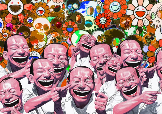 Auction ’M3996 haha’ art print 45x32cm (Edition of 100) - Art Print
