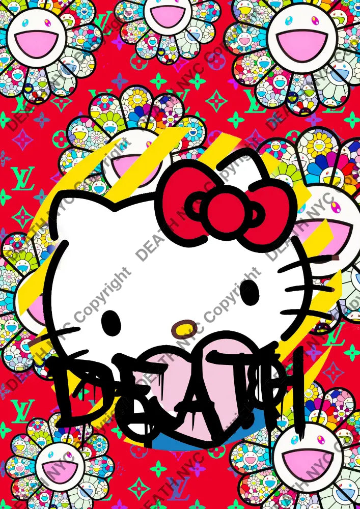 Auction ’M4412 kitty’ art print 45x32cm (Edition of 100) - Art Print
