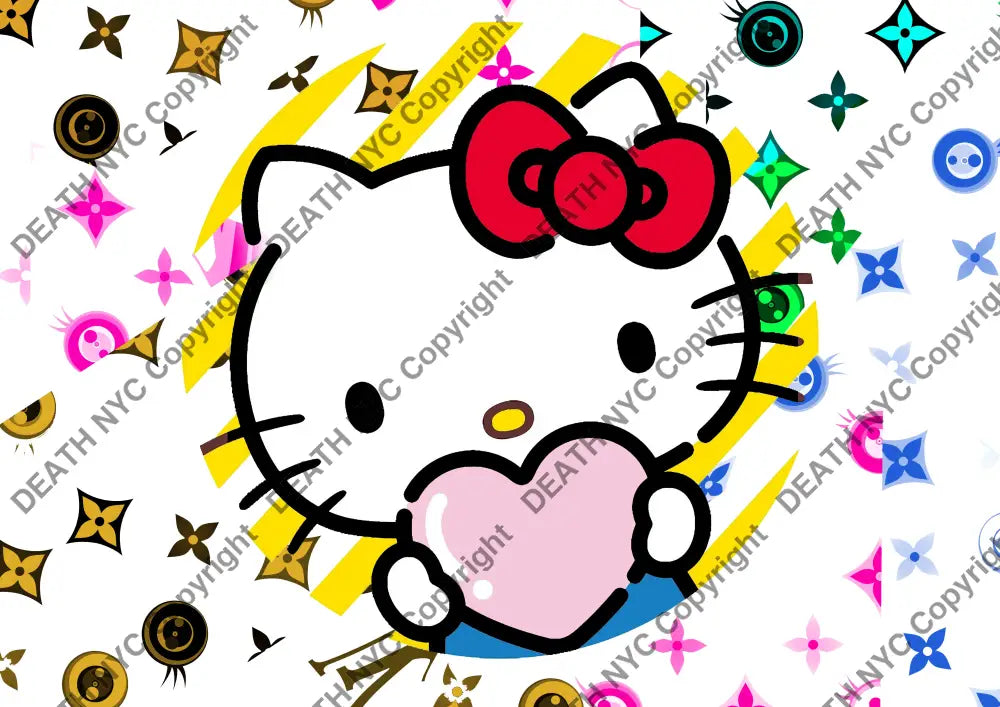 Auction ’M5226 kitty’ 45x32cm (Edition of 100) Art Print