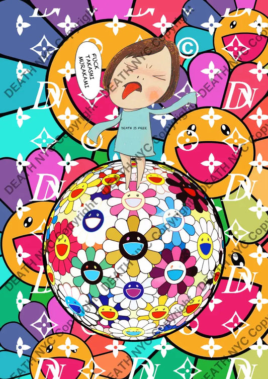 Auction ’M5506 girl’ 45x32cm (Edition of 100) Art Print