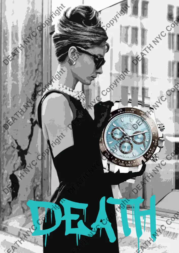 Auction ’M6171 audrey. ’ art print 45x32cm (Edition of 100) - Art Print