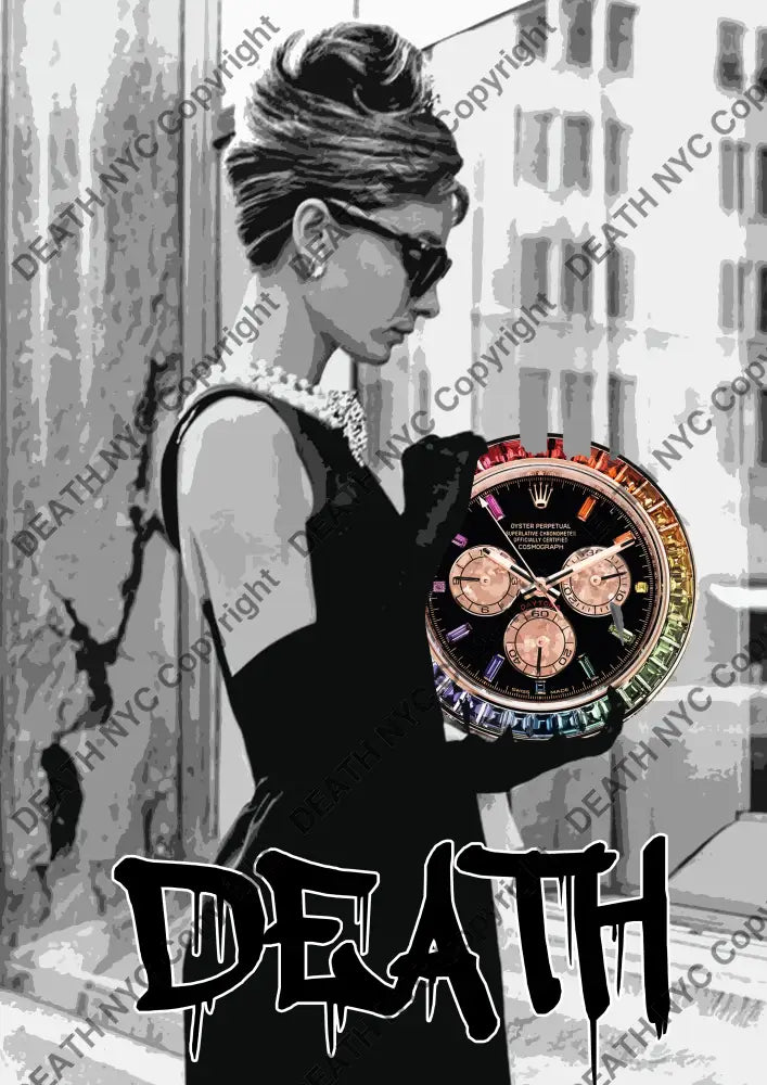 Auction ’M6176 audrey ’ art print 45x32cm (Edition of 100) - Art Print