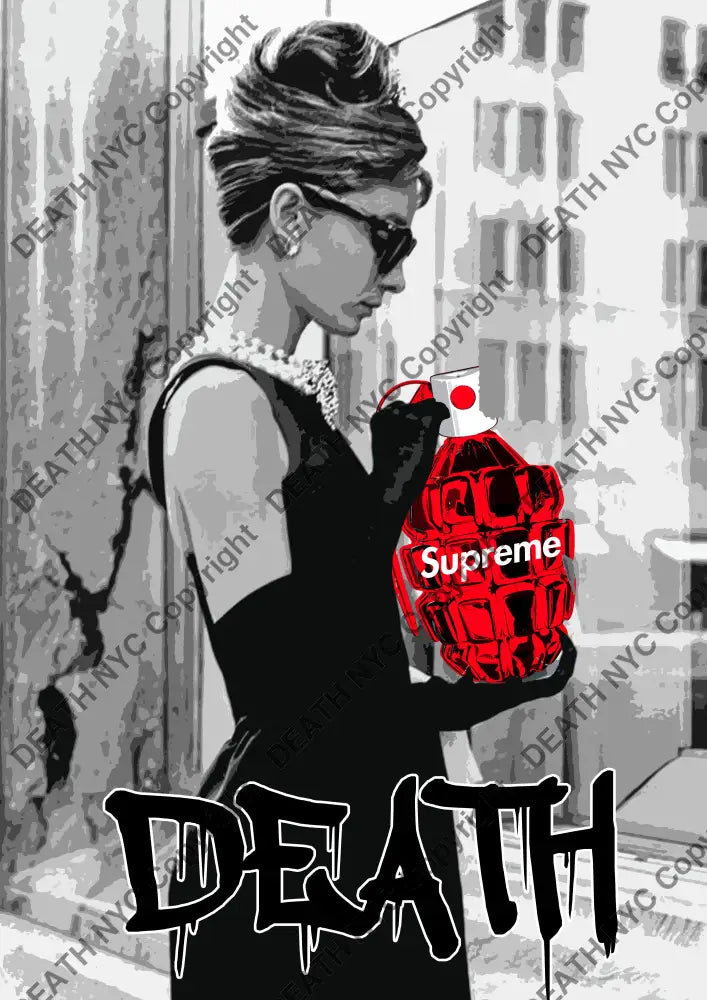 Auction ’M6177 audrey ’ art print 45x32cm (Edition of 100) - Art Print