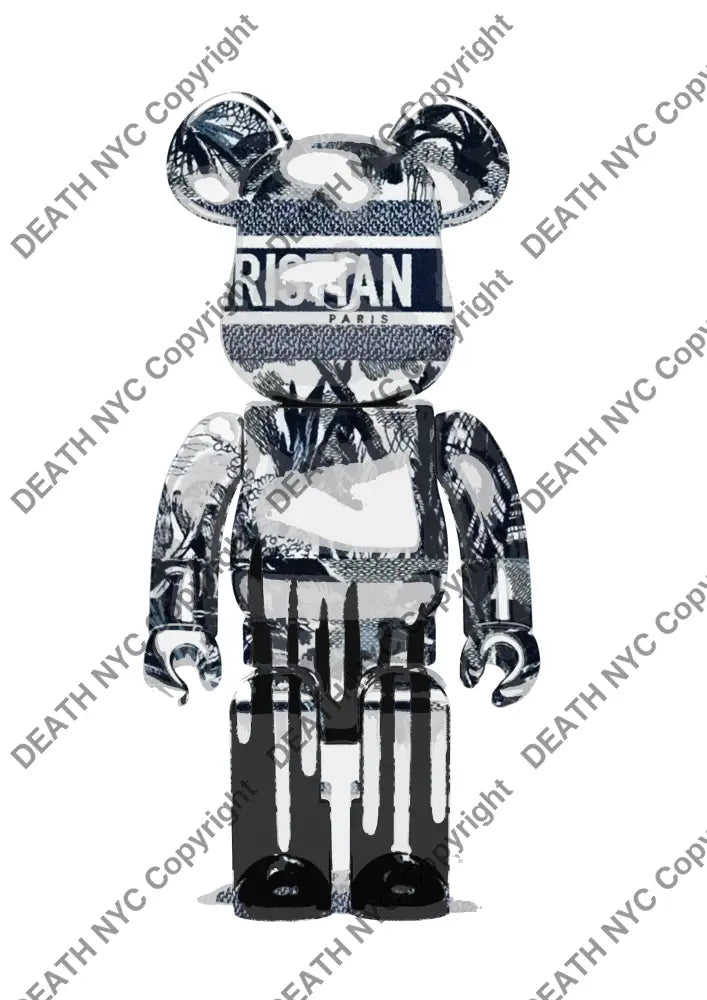 Auction ’M946 bear’ art print 45x32cm (Edition of 100) Art Print
