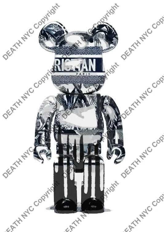 Auction ’M946 bear’ art print 45x32cm (Edition of 100) Art Print