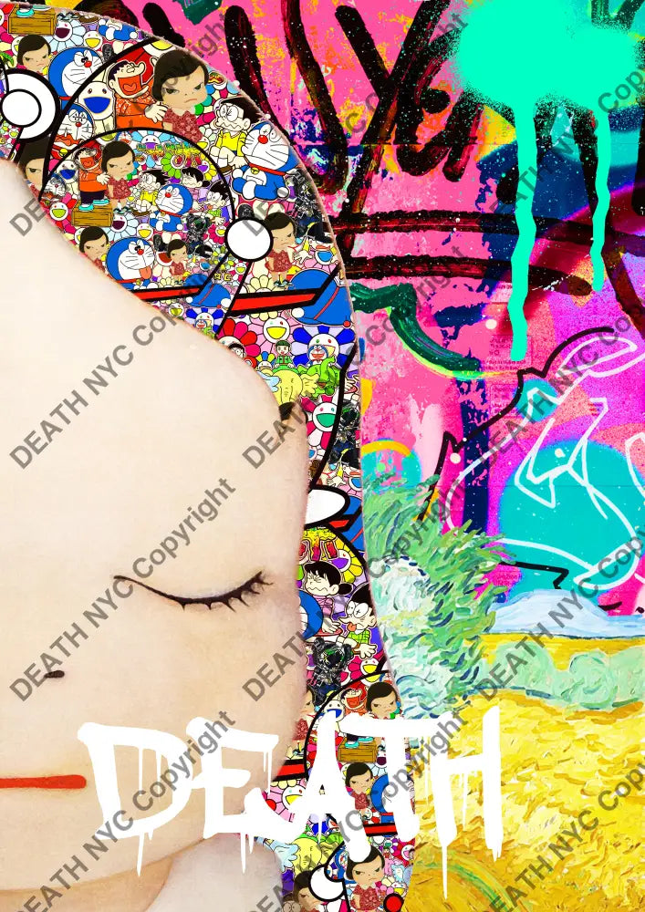 Auction ’Ma82 girl ’ art print 45x32cm (Edition of 100) - Art Print
