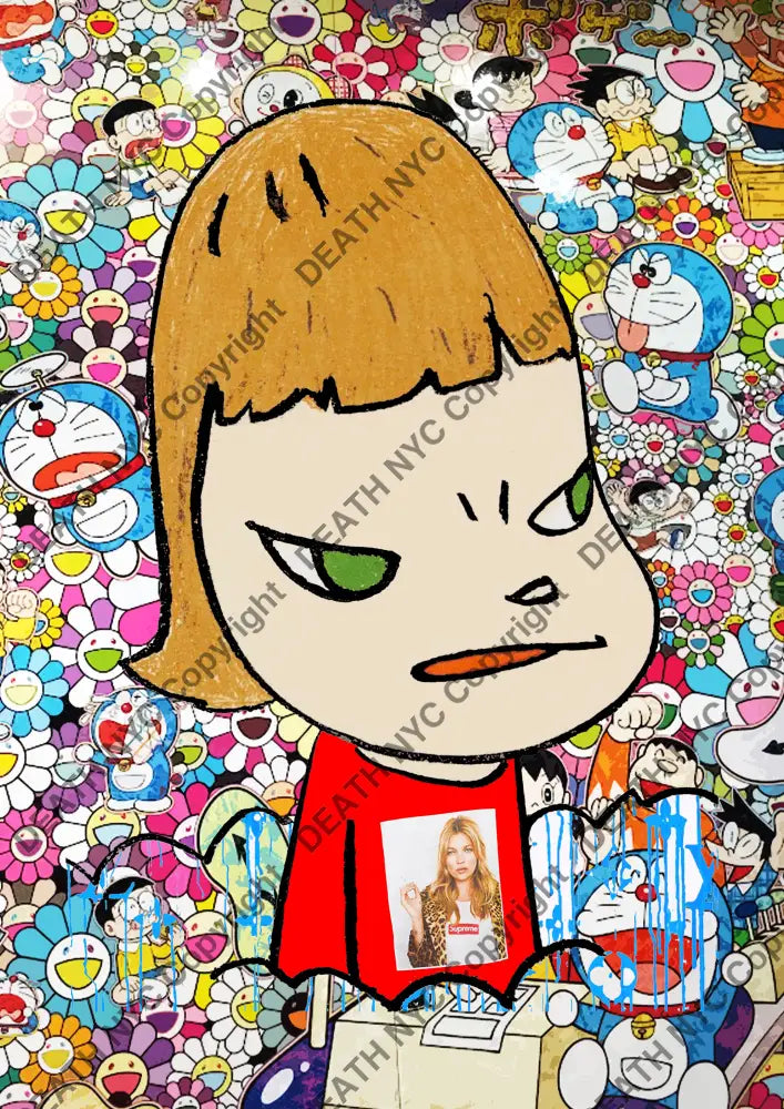 Auction ’Ma990 girl’ art print 45x32cm (Edition of 100) Art Print