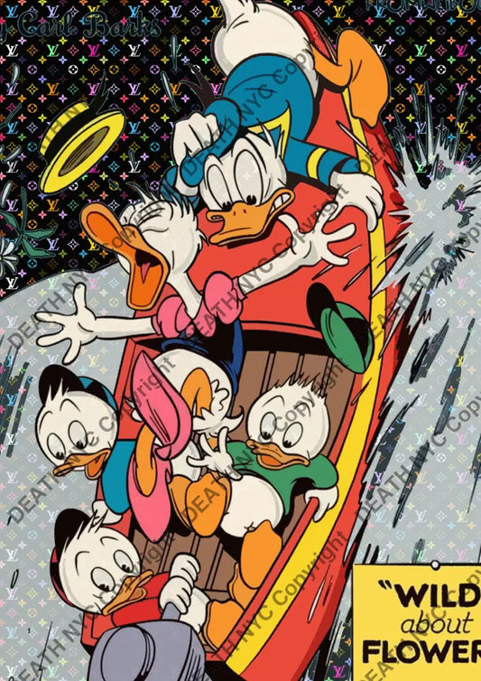 Auction ’Maa40 duck’ 45x32cm (Edition of 100) Art Print