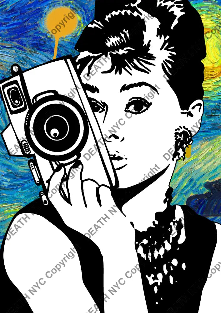Auction ’MAA65 audrey’ art print 45x32cm (Edition of 100) Art Print