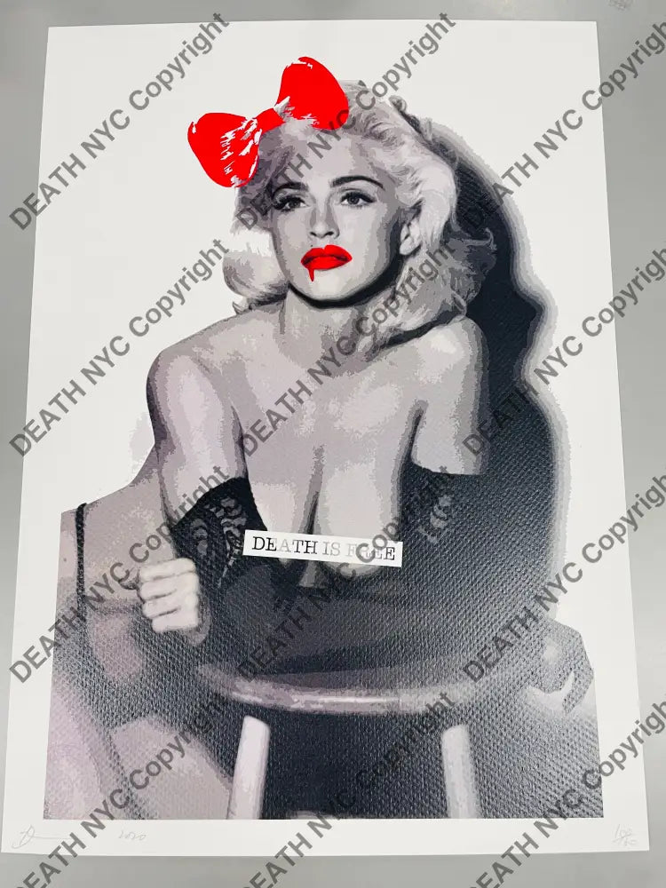 Auction ’Madon Bow’ 45x32cm (Edition of 100) Art Print