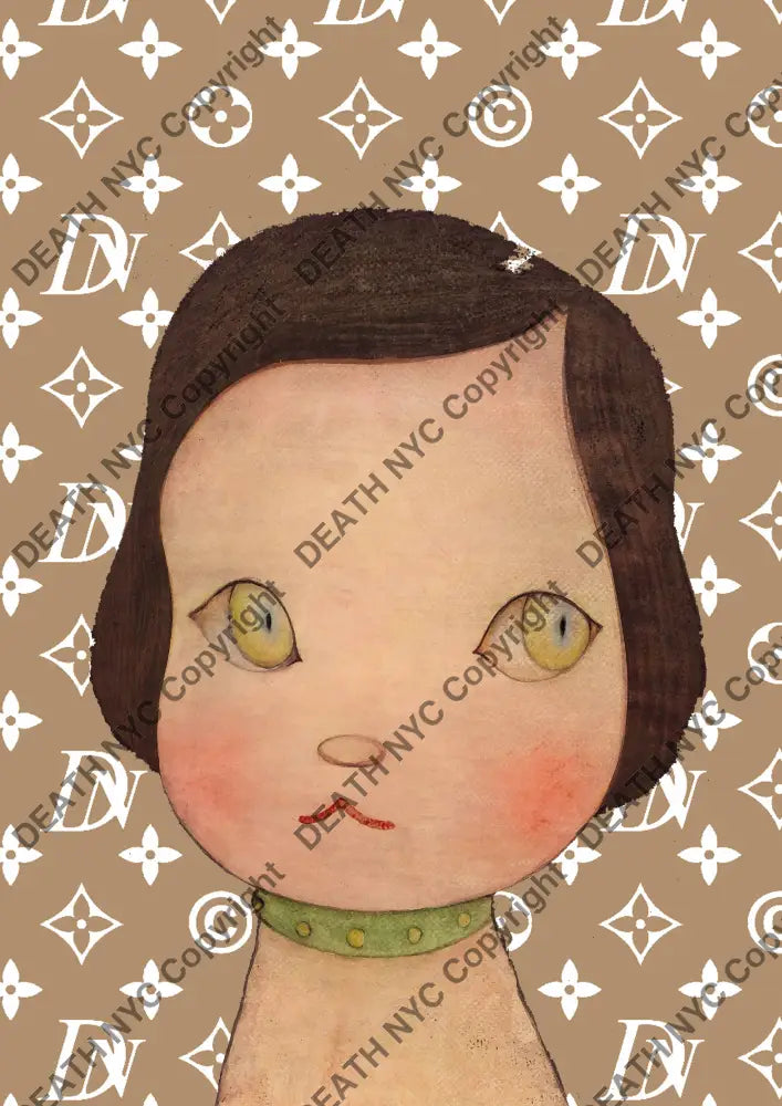Auction ’MB310 girl’art print 45x32cm (Edition of 100) - Art Print