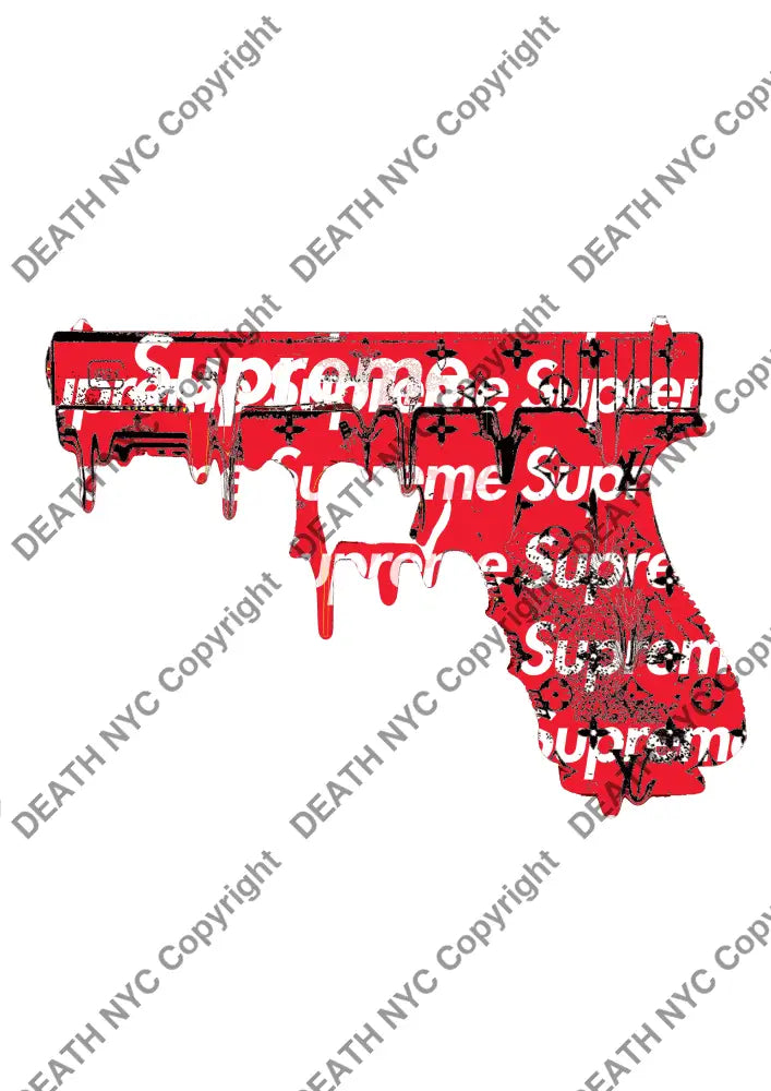 Auction ’MC11 gun’ art print 45x32cm (Edition of 100) Art Print