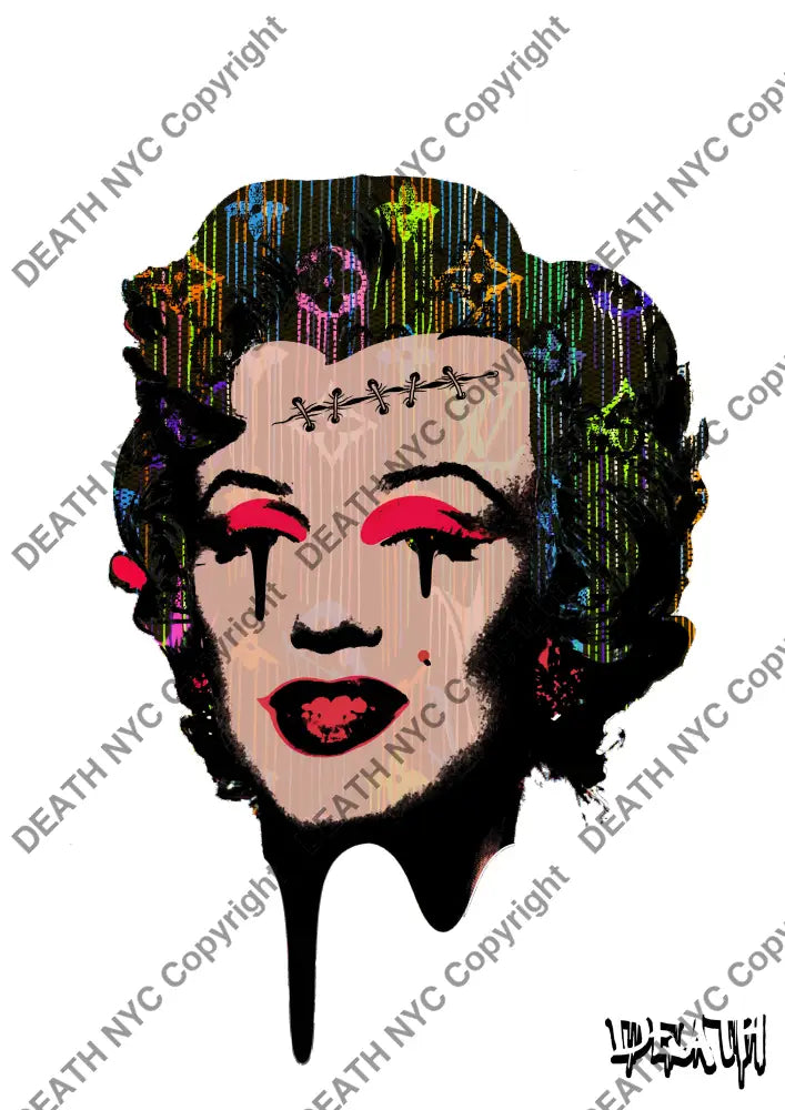 Auction ’MC45 monr’ art print 45x32cm (Edition of 100) Art Print