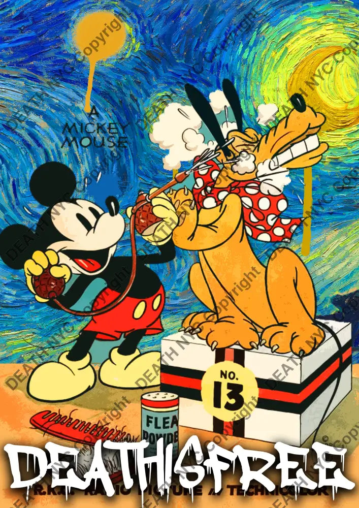 Auction ’MD60 mouse’ art print 45x32cm (Edition of 100) Art Print