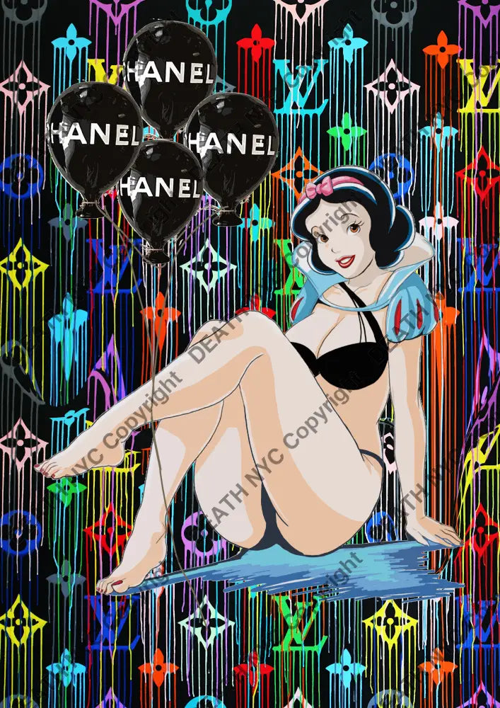 Auction ’ME10 snow’ art print 45x32cm (Edition of 100) Art Print