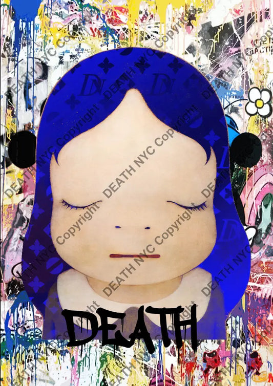 Auction ’ME241 girl’ art print 45x32cm (Edition of 100) Art Print