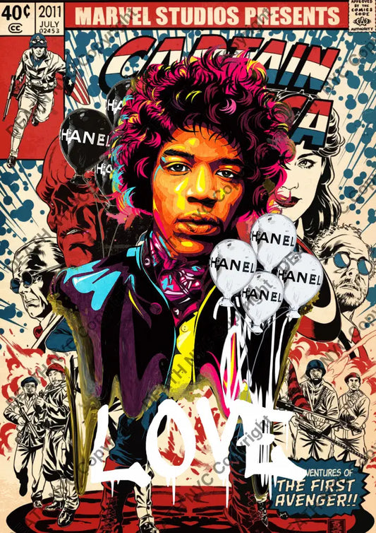 Auction ’ME823 hend’ 45x32cm (Edition of 100) Art Print