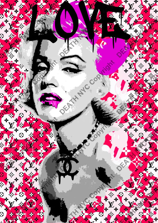 Auction ’ME863 monr’ art print 45x32cm (Edition of 100) Art Print
