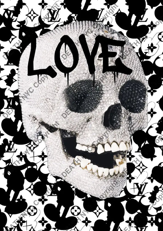Auction ’ME877 skull’ art print 45x32cm (Edition of 100) - Art Print