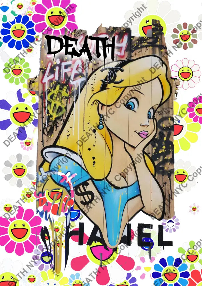 Auction ’MF276 alice’ art print 45x32cm (Edition of 100) - Art Print