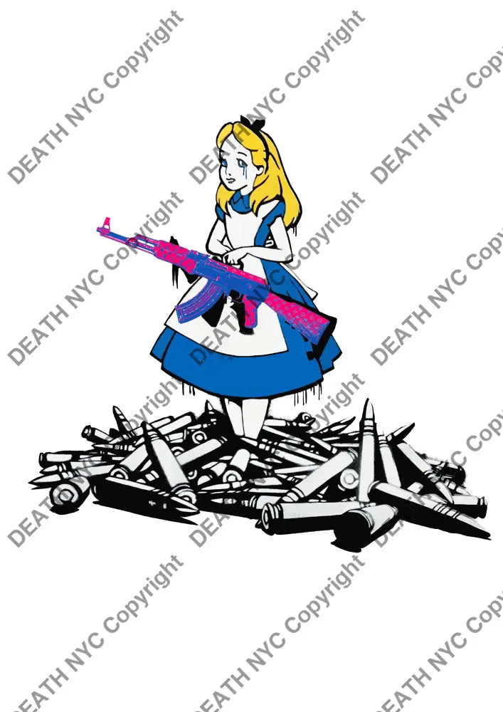 Auction ’MF281 alice’ 45x32cm (Edition of 100) Art Print